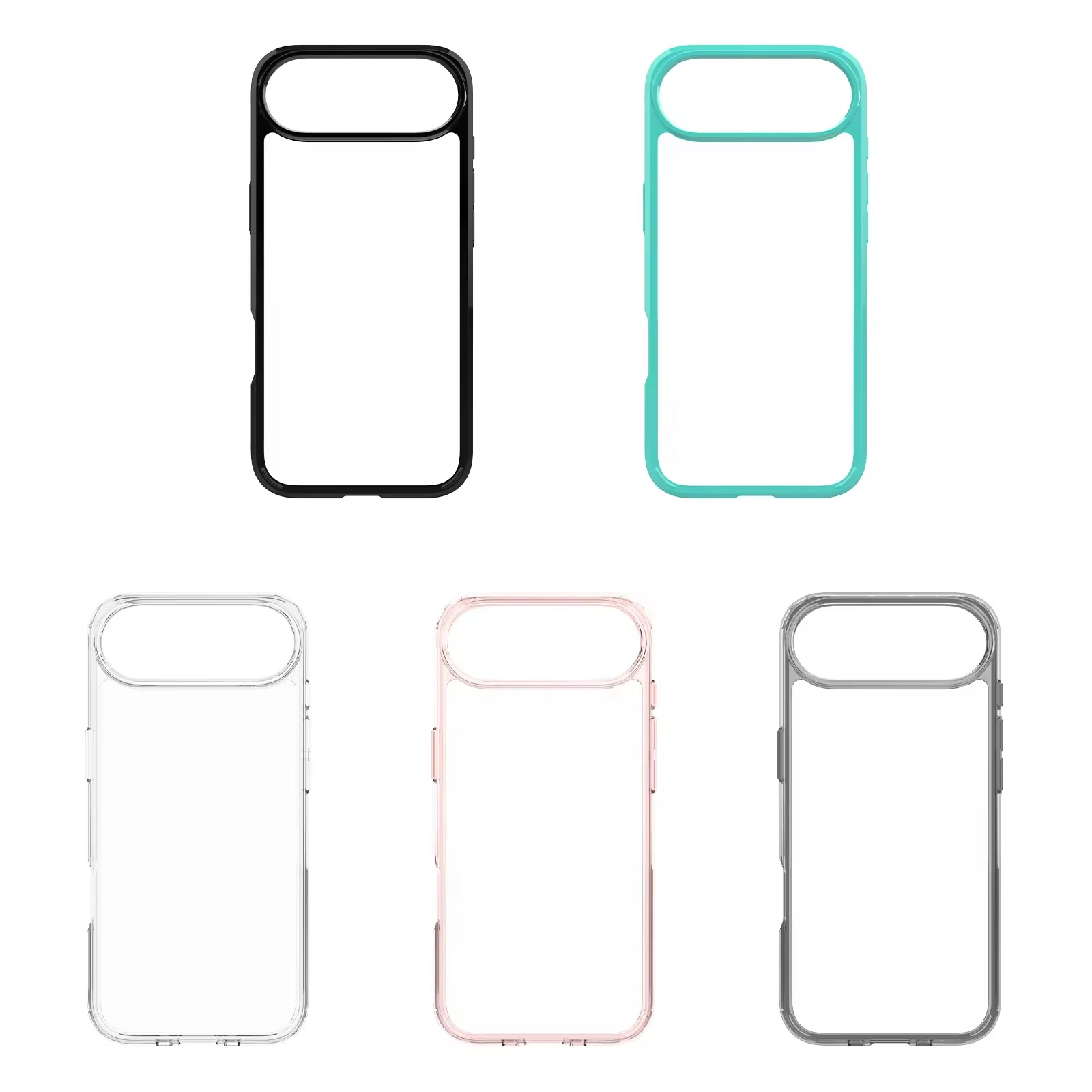 product laudtec oem odm manufacturer mobile phone case tpupc phone cover 2in1 clear phone case for iphone 17 air  pro max-7