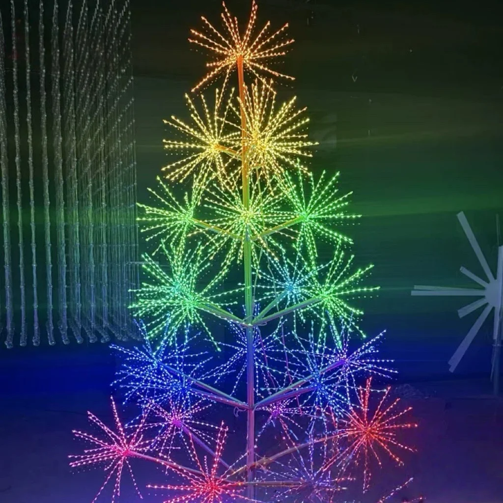 Smart RGB Firework LED Lights | Waterproof Magic Color String Lamp | Outdoor Decorative Lighting for Christmas, Parties & Festivals 5 Smart RGB Firework LED Lights | Waterproof Magic Color String Lamp | Outdoor Decorative Lighting for Christmas, Parties & Festivals