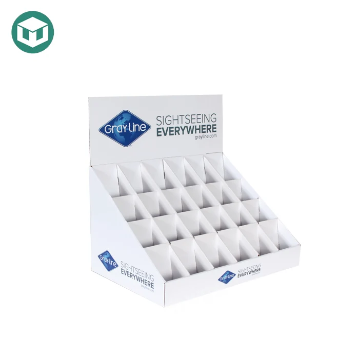 Pop Paper Pencils Counter Corrugated Cardboard Displays Stand For Pen Blister Packed Pens