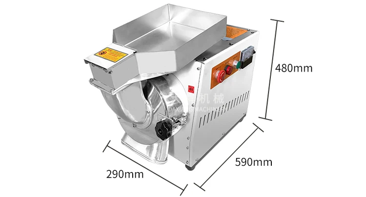 DX-15 Chili Grinder Bean Powder Spice Flavorings and Seasoning Fine Crushing Grinder Machine Pulverizer Grind factory