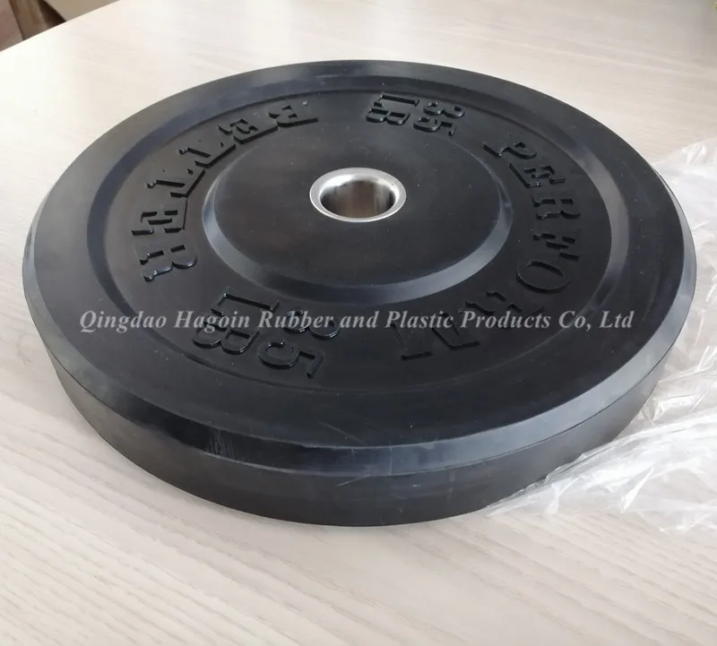 Резиновая бампер для бодибилдинга тренажерный зал лифтинг тяжелая пластина железный бык 10 15 35 45 фунтов