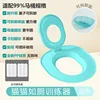 Cat litter box [blue] - removable and washable