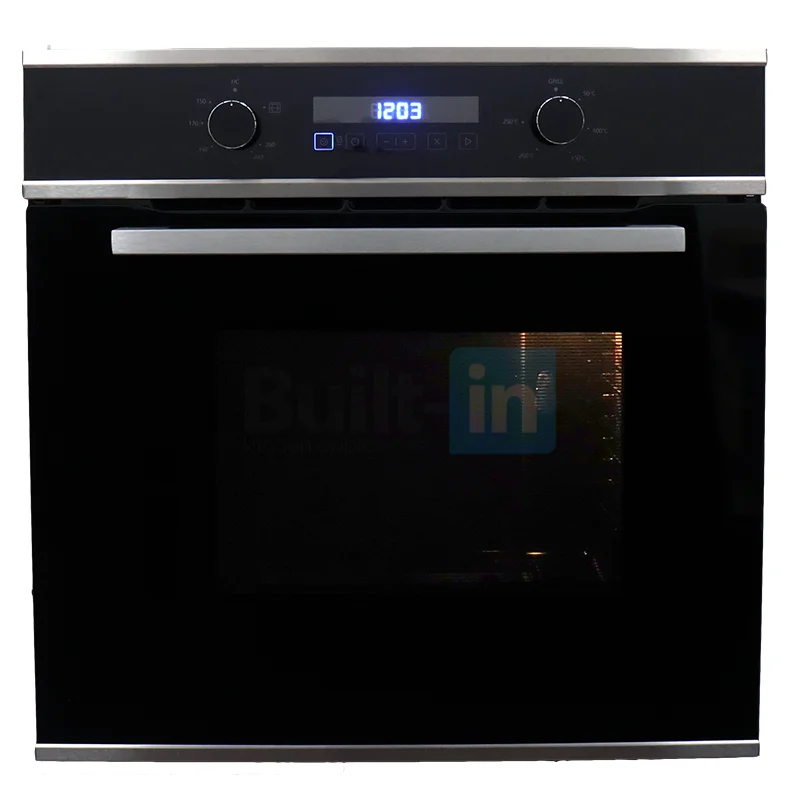 Convección De Gas Eléctrico De 60cm Y 73l,Accesorios De Ventilador Turbo  Para Horno Integrado,Metal,Oem,Piezas De Temporizador De Potencia,Control  De Perilla Táctil De Origen - Buy Horno Eléctrico De Gas Con  Covection,Construido-en El