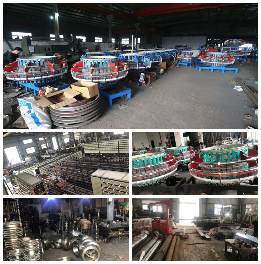 Six Shuttle Circular Loom Model Syzj1700/6spp Woven Bag Making