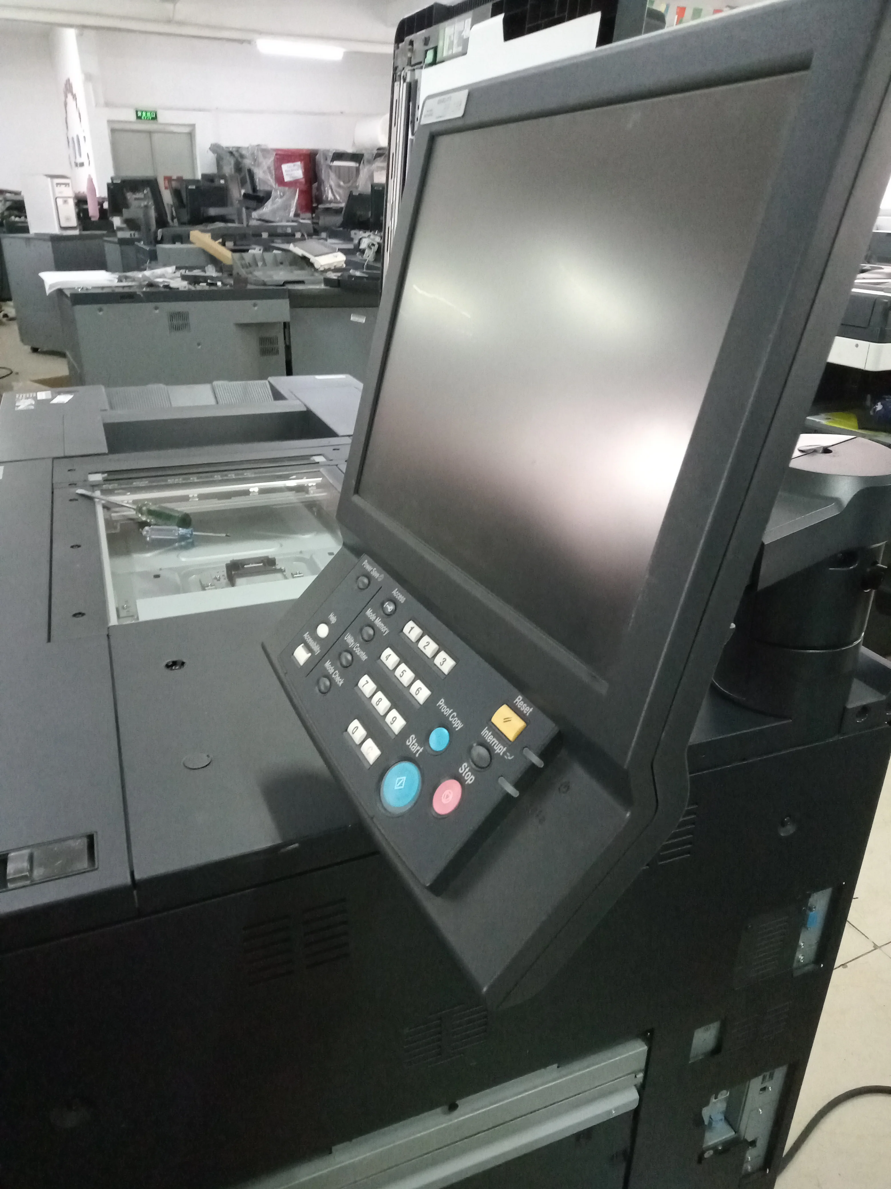 Refurbished Digital Printing Press Machine for Konica Minolta BH1100 Laser Production Press Photocopy Machine