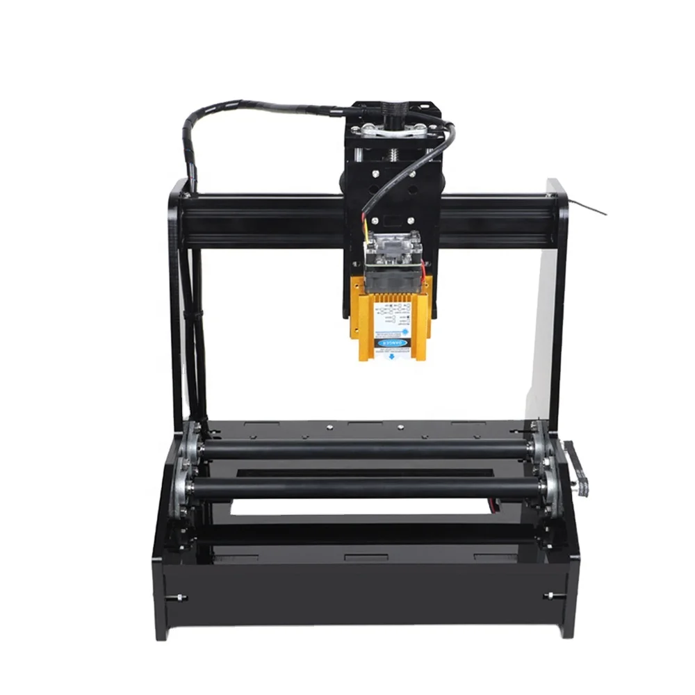 桌面diy旋转15w激光雕刻机的圆柱形物体打印机工作弧面材料 Buy 激光雕刻机15w 台式激光雕刻机 旋转激光雕刻机product On Alibaba Com