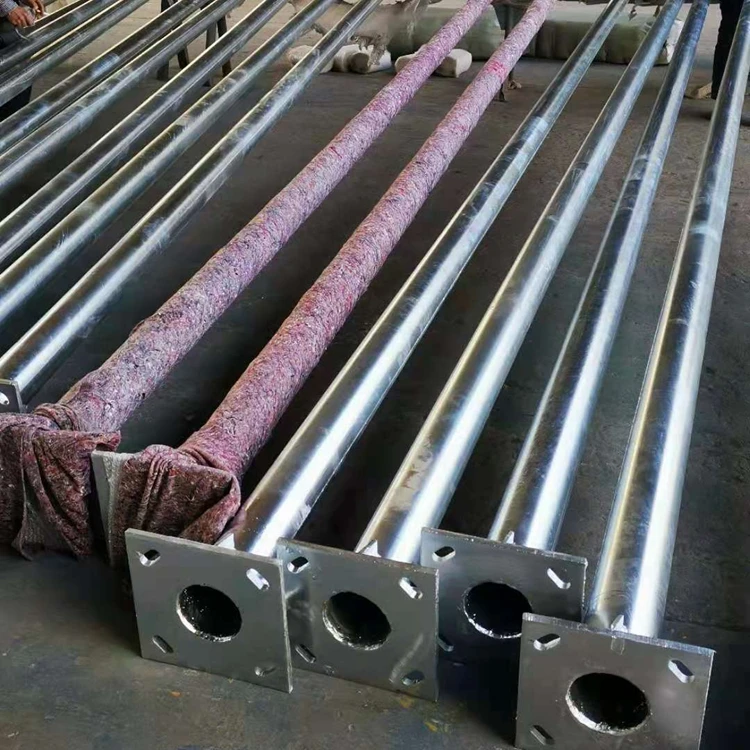 高品质单臂或双臂热浸镀镀锌钢户外路灯杆 - buy outdoor lighting