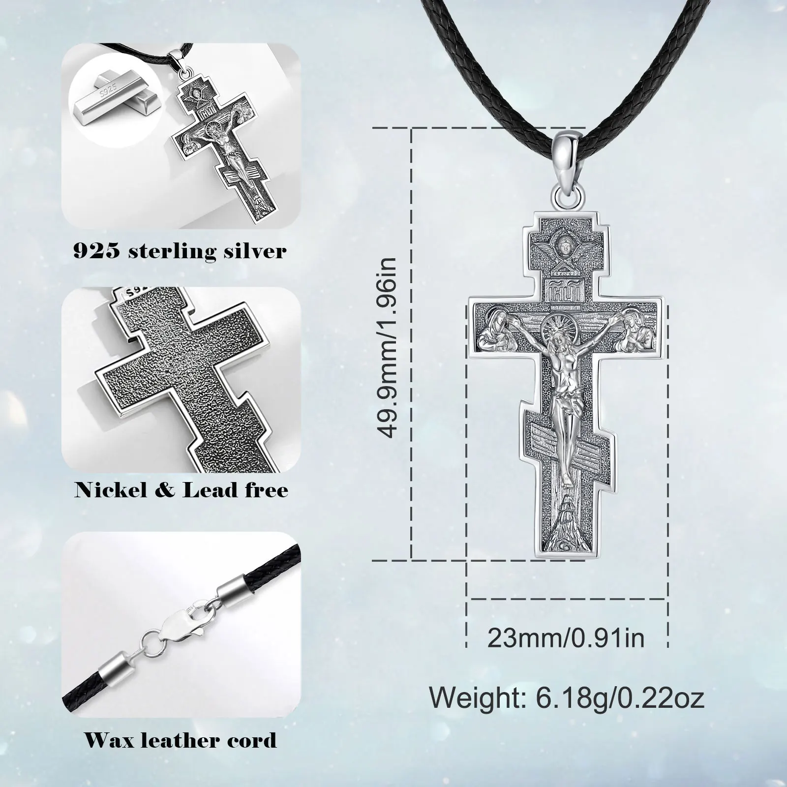 【美品】888Ｈｚ Jesus Christ ゴールド マドモアゼル・愛 巾着付 Merryshine 925 Sterling Silver 18k Gold Catholic I love
