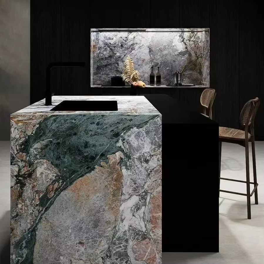 Popular Four Season Pink Marble Luxury Stone Marble Slab Natural Home Wall Decorative Durable Stone Marble Slab
