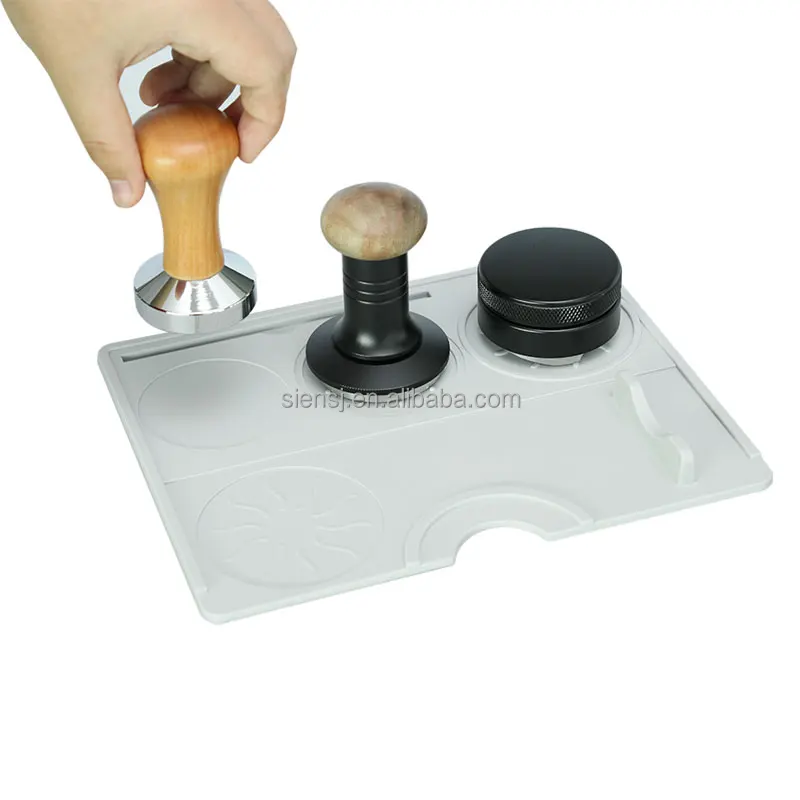 Espresso Coffee Silicone Tamper Mat Eco-Friendly Anti-Slip Modern Kitchen Accessory with S/M/L Sizes
