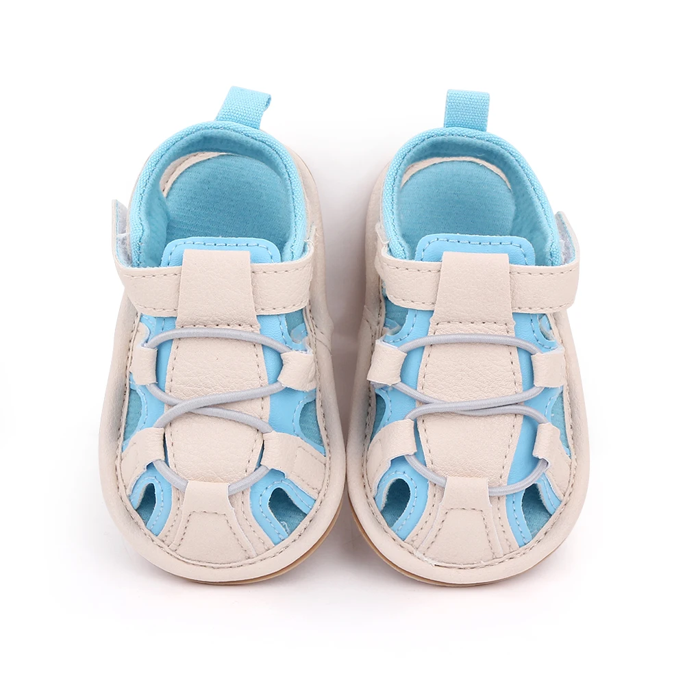 Baby Summer Sandals 0-1 Year Fashion Boys Breathable Soft Sole Newborn Toddler Shoes