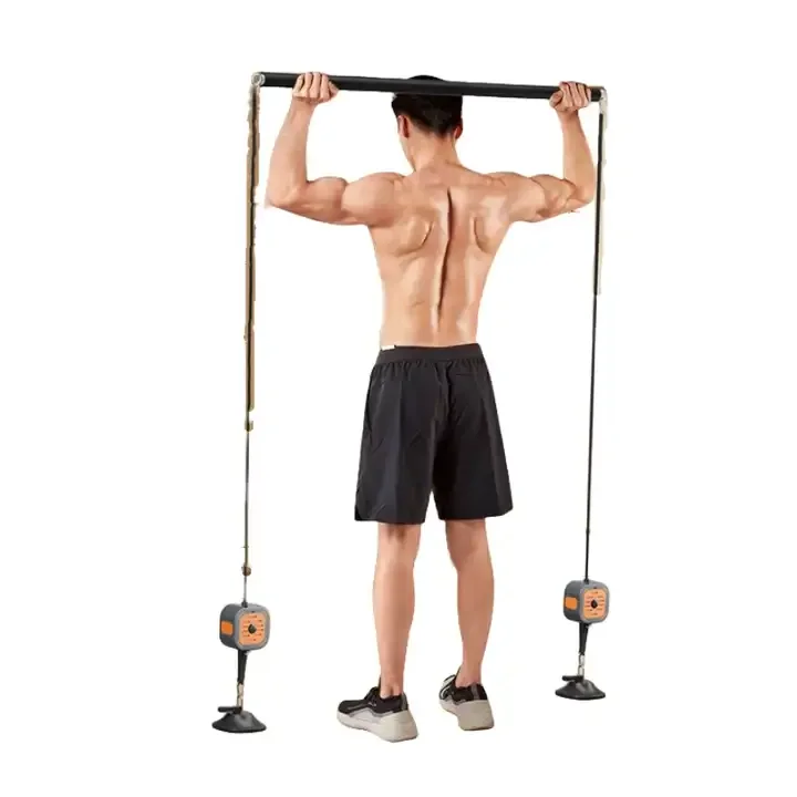 Power Force Total Body Workout Home Gym Equipment Fitness Resistance Training Power Pump for Men Women Made of ABS TPE Material