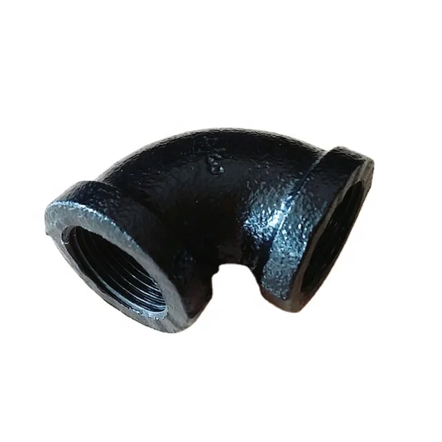 90度弯头内螺纹铸管配件可锻铸铁黑色管件,用于diy桌腿 - buy elbow
