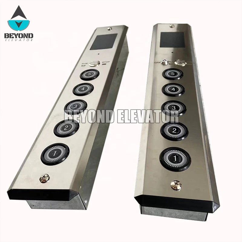 5 Stops Hydraulic Elevator Call Board Elevator Operation Panel Cargo Elevator Control Box Dumbwaiter Display Panel