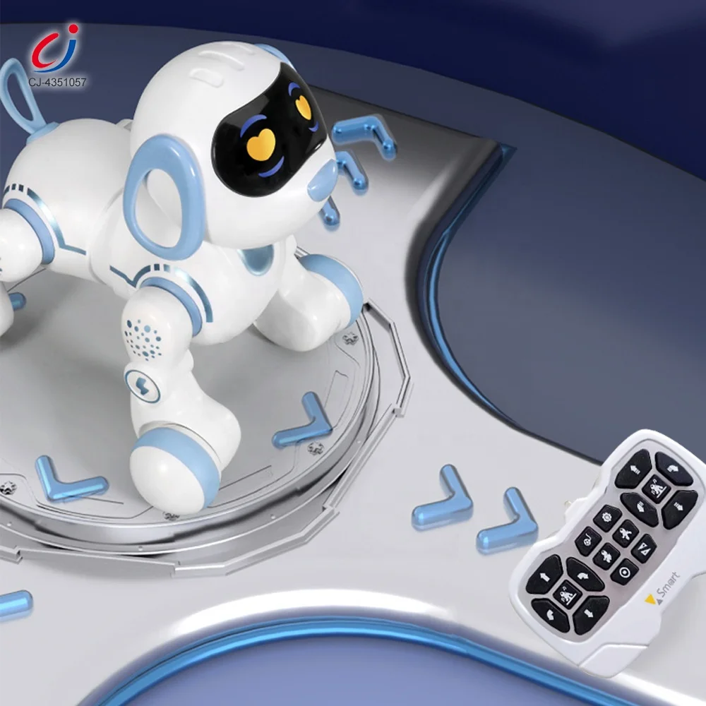 Chengji Smart Remote Control Robot Dog Cat Programmable Head Touch Sensing Walking Dancing Music Lighting Kids Rc Toy Robots Pet