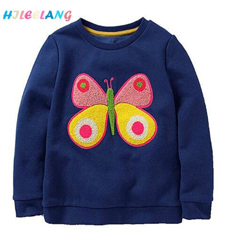 girls butterfly sweatshirt