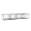 R4 Silver Frame Transparent Box