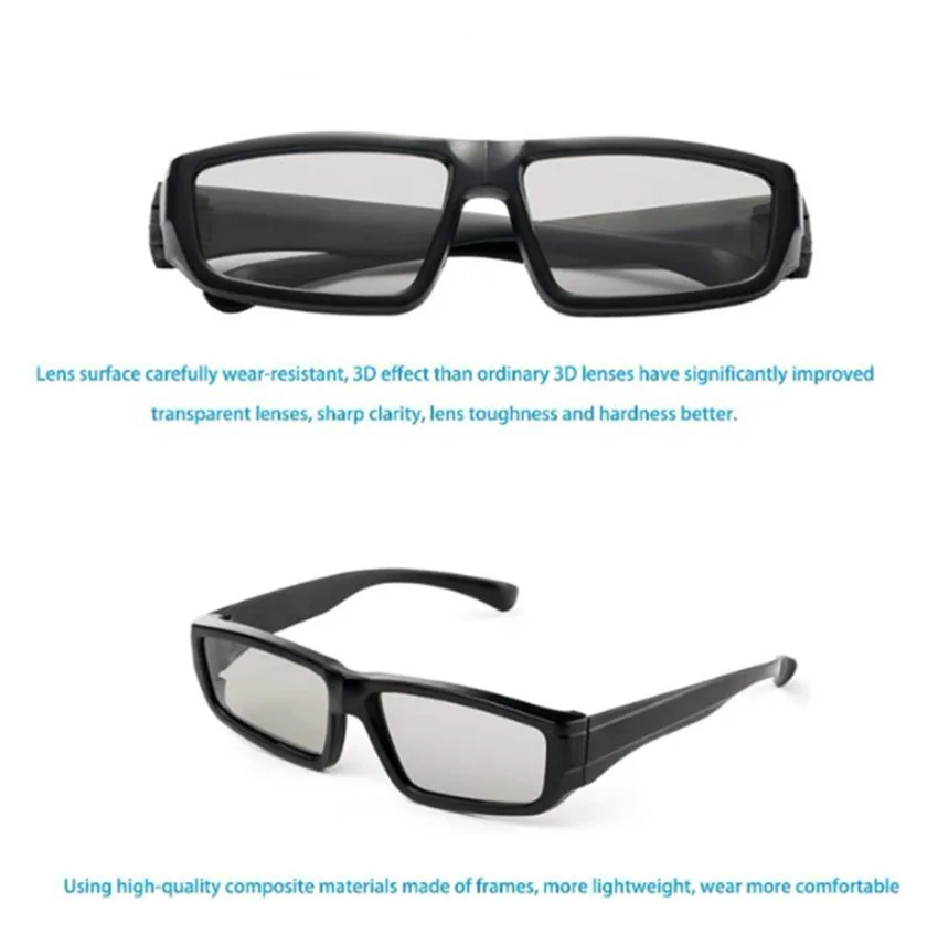 Occhiali 3D Per TV 3D Cinematografiche - 2 Paia On - Foto 3