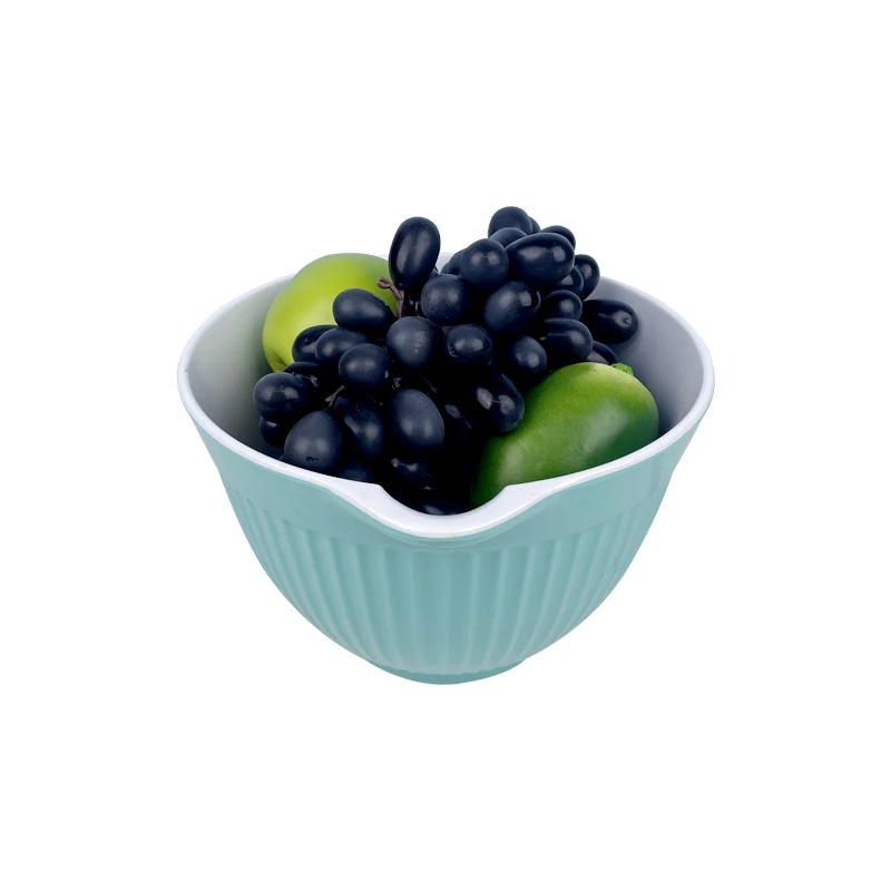 Reusable High Quality Durable Melamine Large Batter Bowl for Mixing Flour or Preparing Cake