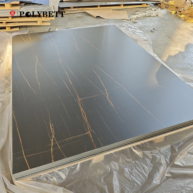 Factory New Design Marble Stone Pattern HPL  Formica Compact Laminate Board for Tabletop Wall Panel