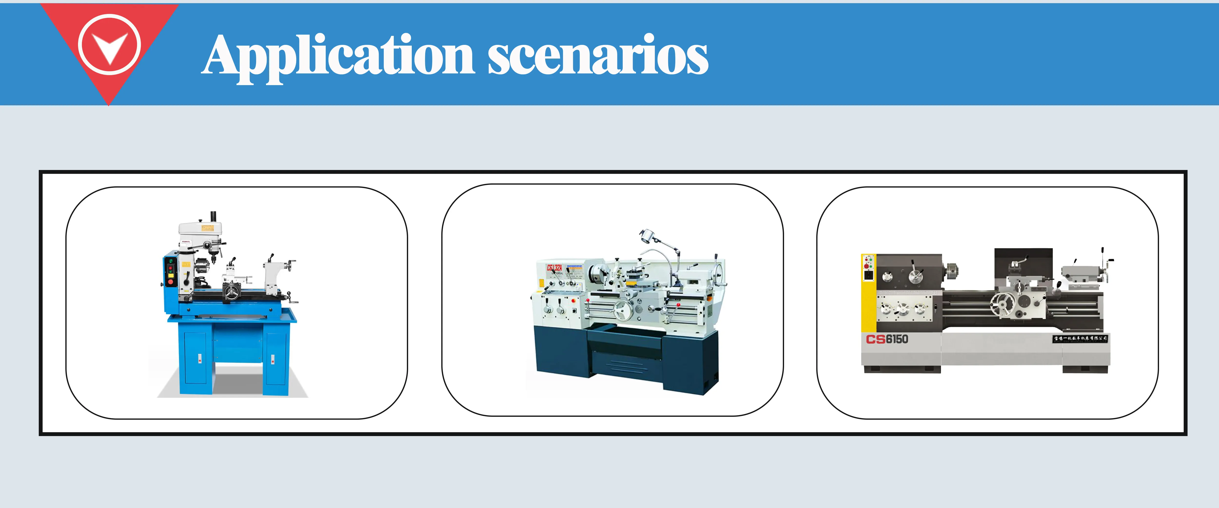 Galvanization Curved Rotating Handles Lathe Metric Threaded Accessories ...