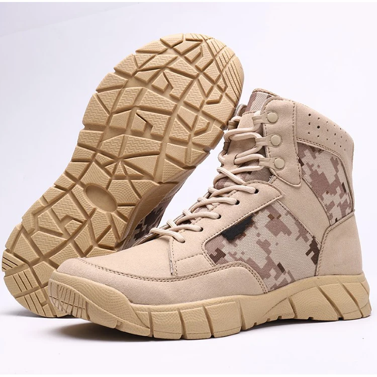 Botas militares de seguridad impermeables para hombre, calzado táctico de  combate, de piel auténtica, para el desierto, botines vintage|boots  men|boots genuine leatherboots boots - AliExpress