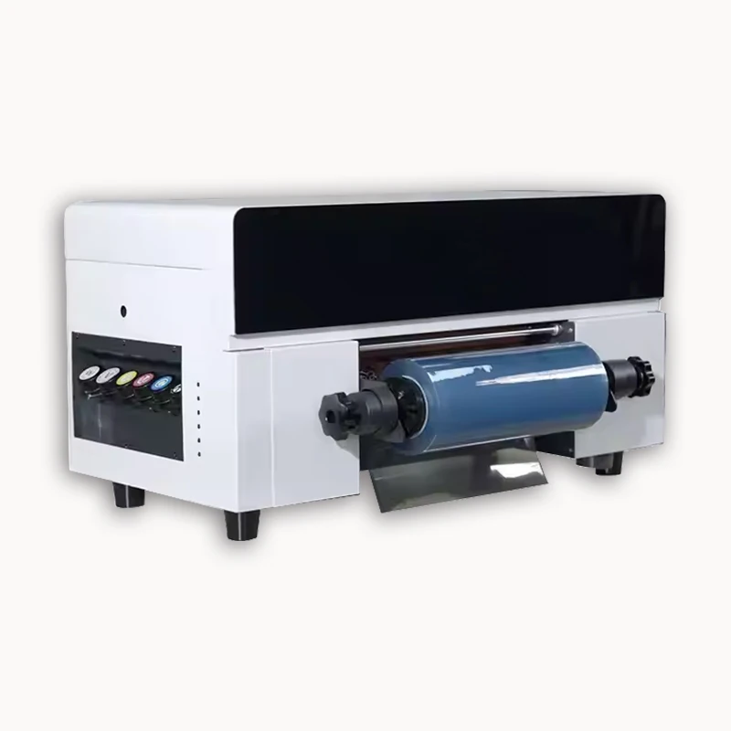New A3 UV DTF Printer for AB Film Crystal Sticker Self Adhesive Labels Gift Customization Small Business Use 1 Year Warranty