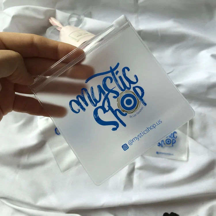 化粧品用ジップロックポーチ化粧品ジュエリーリング包装用OEM