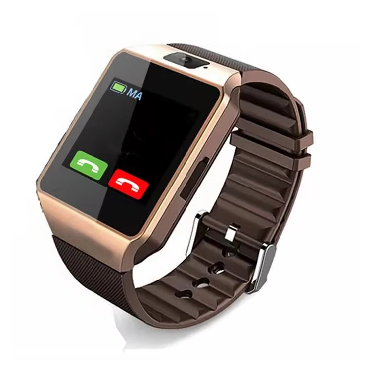 2025 Hot Sale Smart Watch Dz09 Smartwatch With Camera Bt Support Android  Ios With Sim Card Factory Price Android Smart Watch