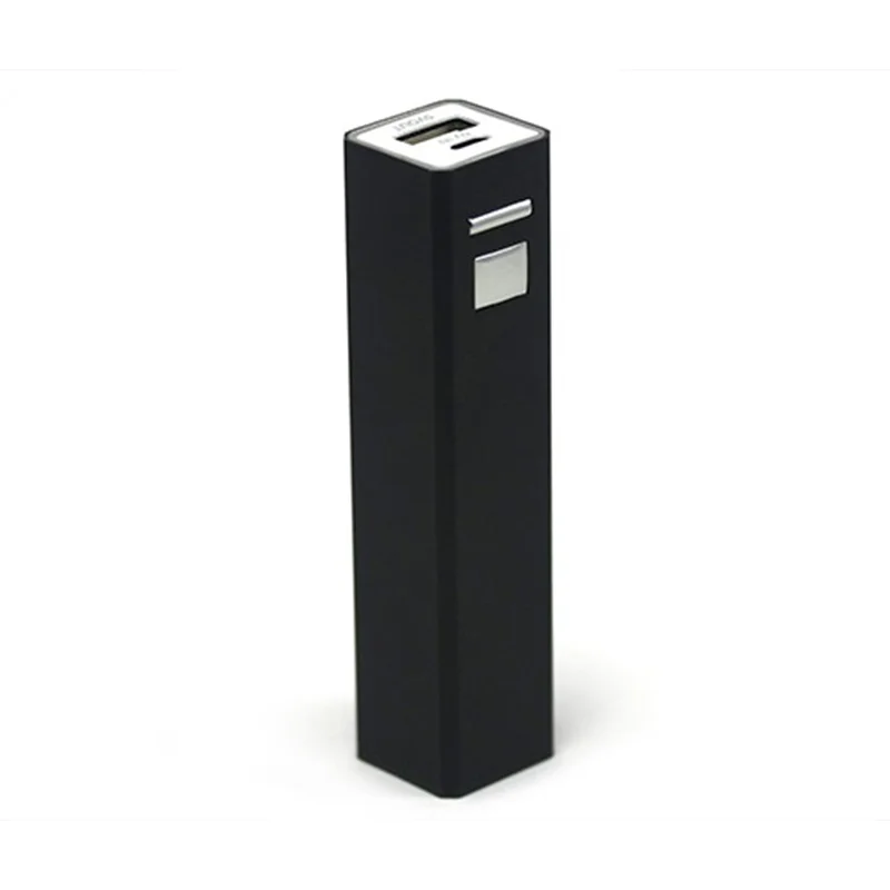 2600mAh Ultra Slim Mini 1200mAh Portable Power Bank with Micro USB Input Quick Charge Custom Logo for Mobile