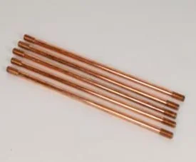 M8 Ground Pure Copper Earth Rod HV100 Hardness