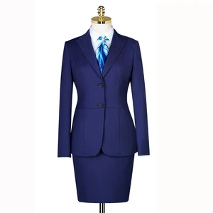 Suits Set Office Multicolor Jacket Trousers or Skirt Work Wear Women Ladies Formal Suits