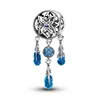 Ktc051- feather dream catcher 925 silver