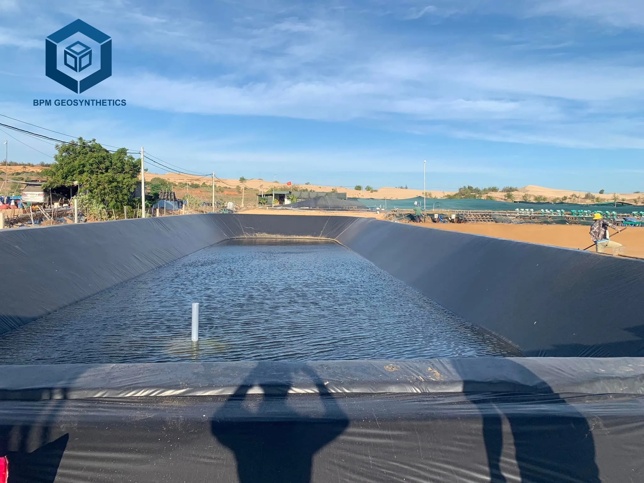 Geomembrana Hdpe 1mm Hdpe Lining Malaysia For Fish Farm In Malaysia ...