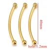 gold 40mm hole1.2mm [single 0.75g]