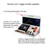 Pedestal normal de la función de LCD + trigger