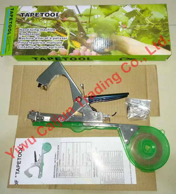 Garden Vine Plant Tying Machine Tapener Planttying Fruit Tapetool