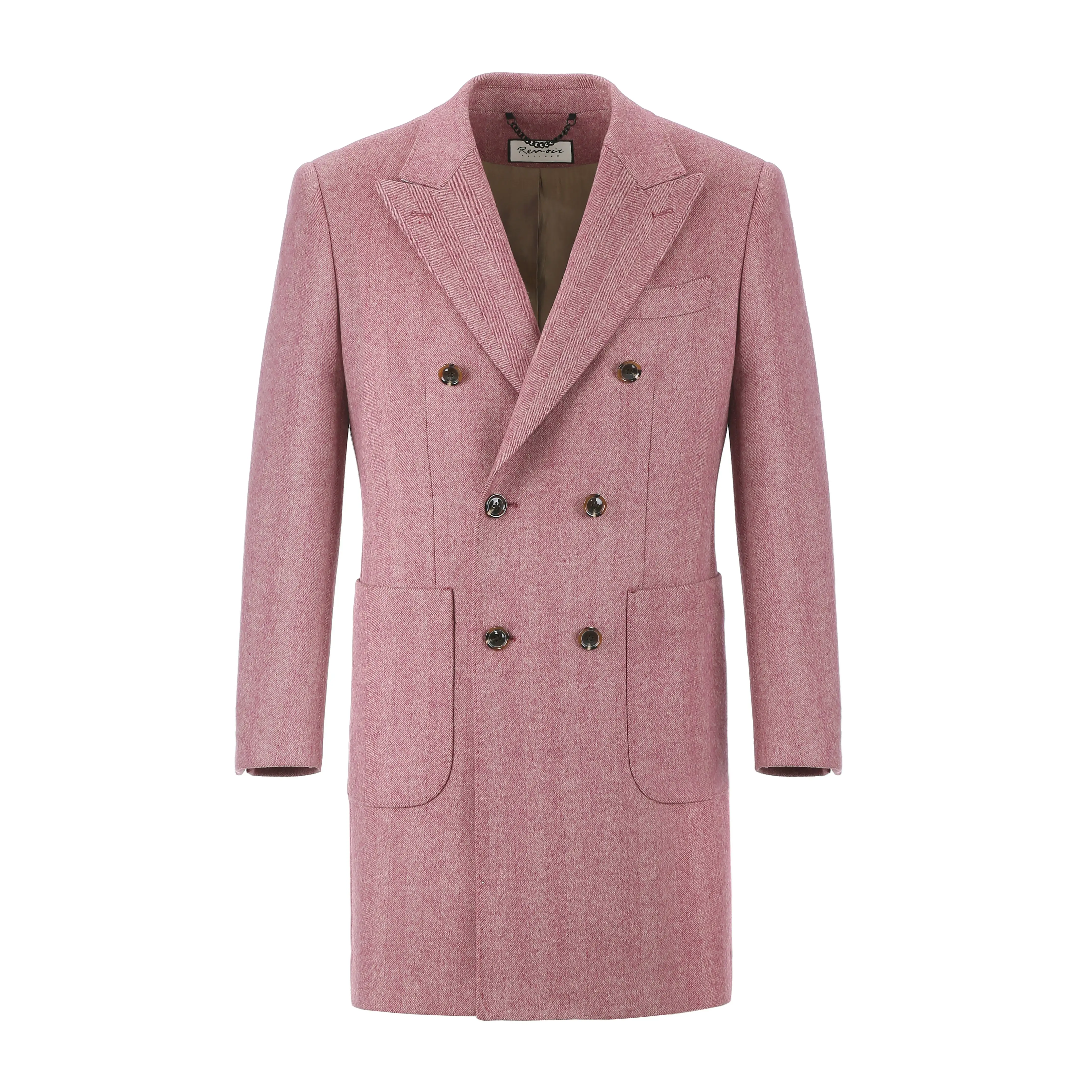 peach pea coat