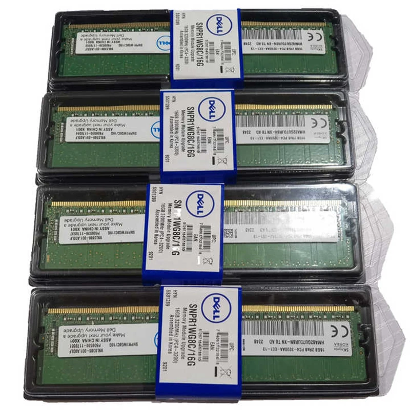 Dell Genuine DDR5 16GB 32GB 64GB 128GB 4800 5600 6400MHz ECC Server Memory Hot-swappable Compatible With R750/R760/R650/R660