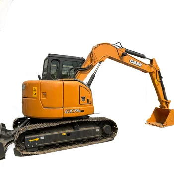 Used excavator CASE CX75SR second hand digger hydraulic crawler excavator for sale