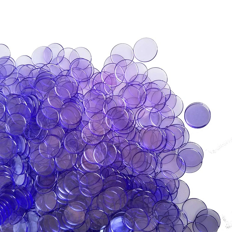 500 шт., 3/4 дюйма, маркеры для игры в бинго, прозрачные счетчики для детей, математика