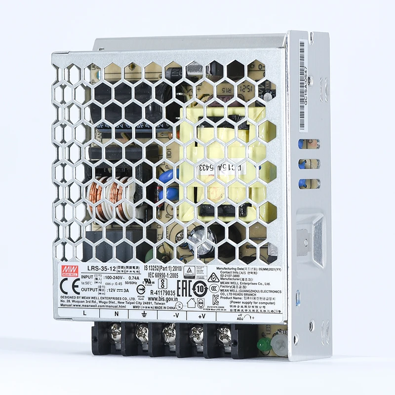 Meanwell Lrs Power 5v 12v 24v 36v 48v 15w 25w 35w 50w 100w 150w 200w