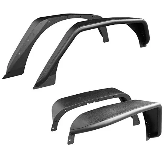 De Aluminio De Fender Bengalas Negro Con Textura Para Jeep Wrangler 07-16 -  Buy Guardabarros Bengalas Para Jeep Jl,Para Jeep Jk Accesorios,De Aluminio  De Fender Bengalas Para Jeep 2/4dr Product on Alibaba.com