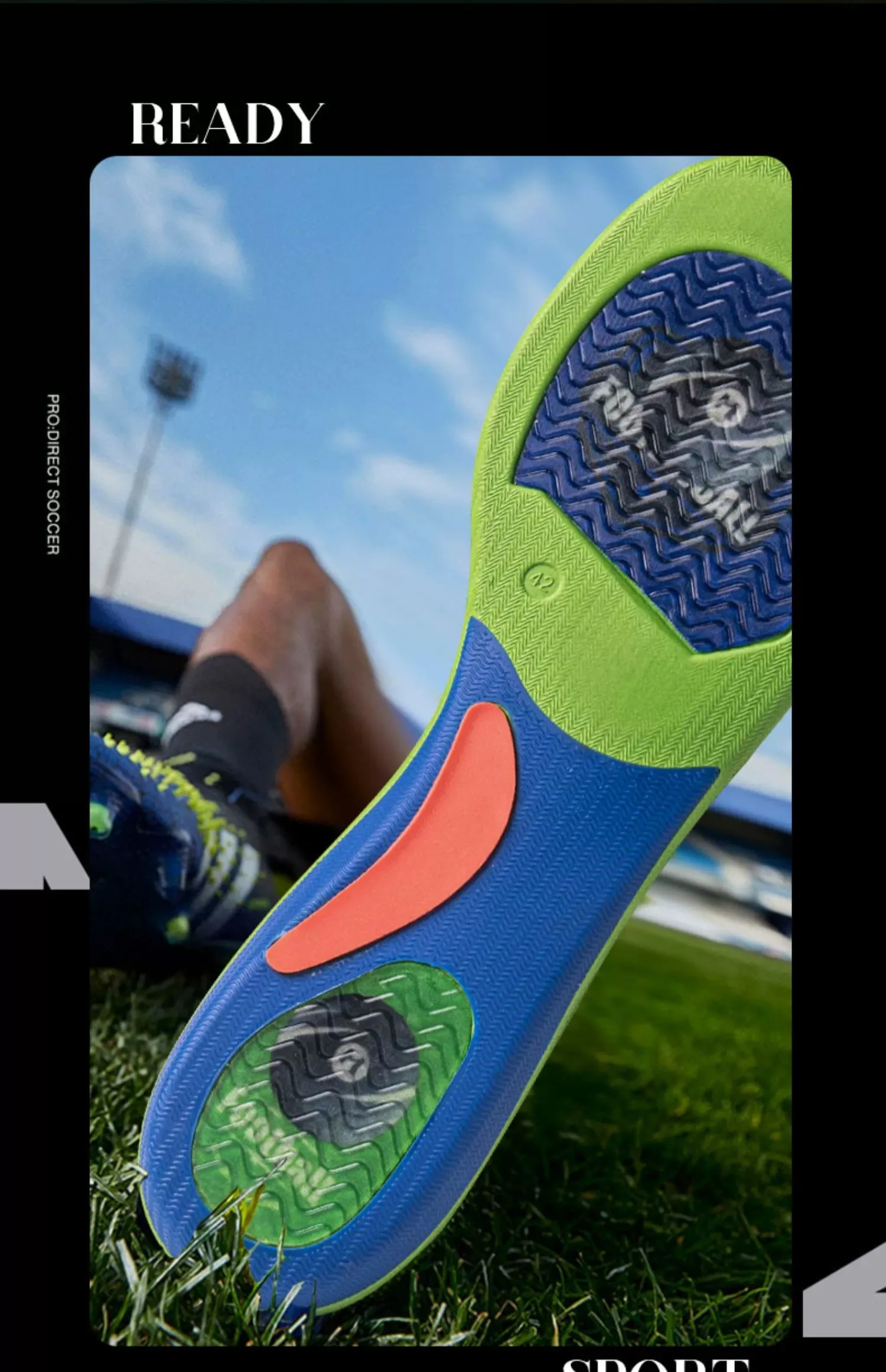 Custom Football Shoe Insoles Shock Absorbing Wholesale