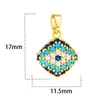 turquoise rhombus