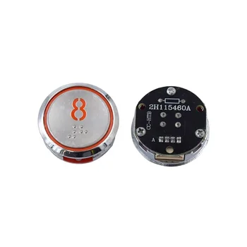 CC-HTB Elevator Push Button With Braille for Elevator Spare Parts