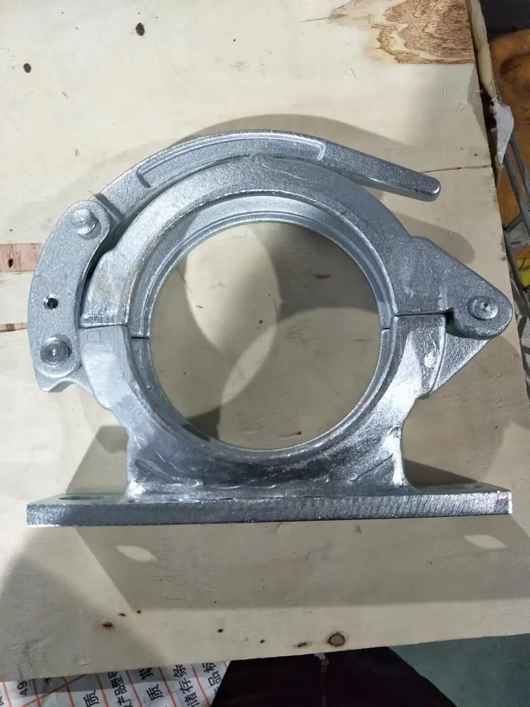 ZX/MF Pipe Clamp Coupling with Wedge for Concrete Pumps