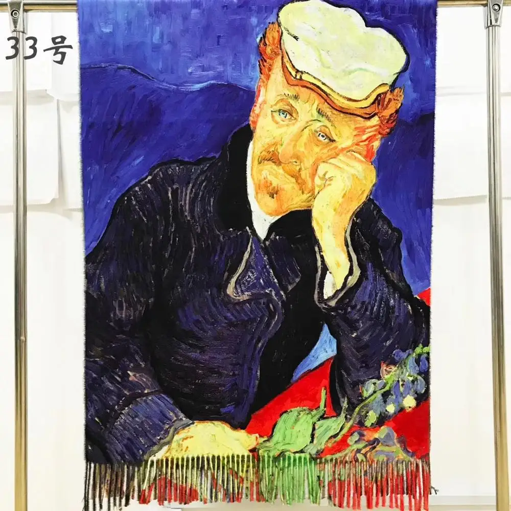 2019 Весна Осень Лето Женский Ван Гог