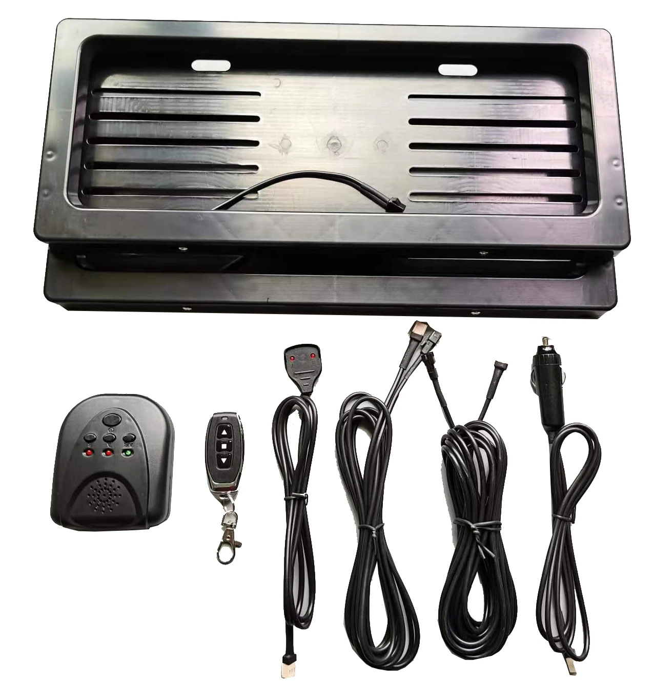 Car Flip License Plate Frame with remote control Electric Flipper