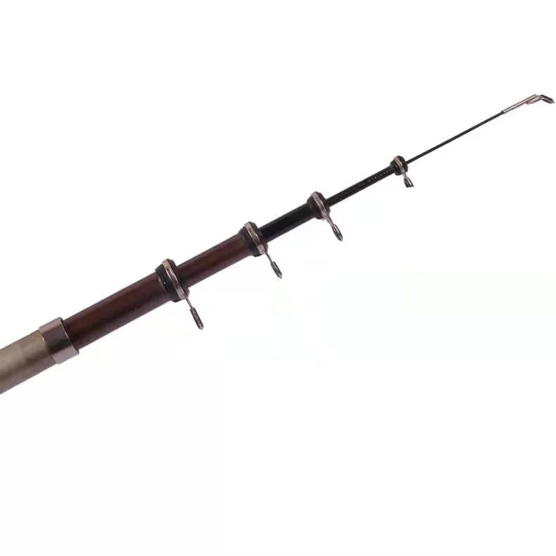 Telescopic rod and reel combo spinning
